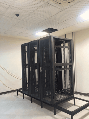 نصب رک شبکه و کف و سقف کاذب - دنیای ارتباطات راویس